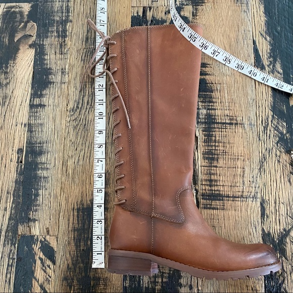 SÖFFT Sharnell Water Resistant Rich Brown Leather Boots Size 6.5 - Picture 5 of 9